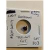 Image 2 : Extremely Rare 1.05 BURMA RUBY Investment *GEM QUALITY Trilliant Cut