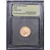 Image 2 : 1929-p Gold Indian Quarter Eagle $2 1/2 Graded Select Unc By USCG