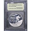 Image 2 : 1991-P Korean War Modern Commem Dollar $1 Graded GEM++ Proof Deep Cameo By USCG