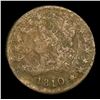 Image 2 : 1810 Classic Head Large Cent 1c Grades g, good