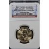 Image 2 : NGC 2007-p John Adams  Mint Error Double Edge Letters Overlapped Presidential Dollar $1 Graded GEM B