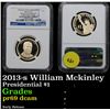 Image 1 : NGC 2013-s William Mckinley Early Release Presidential Dollar $1 Graded  GEM++ Proof Deep Cameo By N