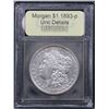 Image 2 : 1893-p Morgan Dollar $1 Graded Unc Details By USCG