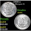 Image 1 : 1900-o Morgan Dollar $1 Grades Choice Unc