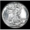 Image 2 : 1942-p Walking Liberty Half Dollar 50c Grades Choice Unc