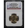 Image 2 : NGC 2007-d George Washington First Day Of Issue Presidential Dollar $1 Graded  GEM By NGC