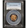 Image 2 : PCGS 1937-p Lincoln Cent 1c Graded  GEM+ RD By PCGS