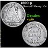 Image 1 : 1890-p Seated Liberty Dime 10c Grades vg+