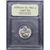 Image 2 : ***Auction Highlight*** 1942-p Jefferson Nickel 5c Graded GEM++ 5fs By USCG (fc)