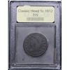 Image 2 : ***Auction Highlight*** 1812 Classic Head Large Cent 1c Graded f+ By USCG (fc)