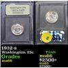 Image 1 : ***Auction Highlight*** 1932-s Washington Quarter 25c Graded GEM+ Unc By USCG (fc)
