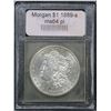 Image 2 : ***Auction Highlight*** 1889-s Morgan Dollar $1 Graded Choice Unc PL By USCG (fc)