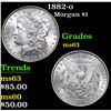Image 1 : 1882-o Morgan Dollar $1 Grades Select Unc