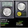 Image 1 : PCGS 1900-p Morgan Dollar $1 Graded Select Unc By PCGS