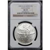 Image 2 : NGC 1995-d Olympics Gymnastics Modern Commem Dollar $1 Graded GEM++ Perfection By NGC