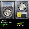 Image 1 : PCGS 1970-d Kennedy Half Dollar 50c Graded Choice Unc By PCGS
