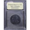Image 2 : 1801 3 Errors Draped Bust Large Cent 1c Graded f, fine By USCG