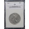 Image 2 : 1921-p Walking Liberty Half Dollar 50c Graded Select Unc By VNGC