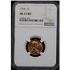 Image 2 : NGC 1958-p Lincoln Cent 1c Graded  GEM RD By NGC