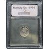 Image 2 : ***Auction Highlight*** 1916-d Mercury Dime 10c Graded f, fine By USCG (fc)