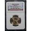 Image 2 : NGC 2007-d Thomas Jefferson Presidential Dollar $1 Graded  GEM By NGC