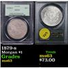 Image 1 : PCGS 1879-s Morgan Dollar $1 Graded Select Unc By PCGS