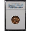 Image 2 : ANACS 1972-d Off Center Counting Wheel Damage Lincoln Cent 1c Graded  Unc Details By ANACS