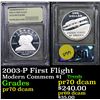 Image 1 : 2003-P First Flight Modern Commem Dollar $1 Graded GEM++ Proof Deep Cameo By USCG
