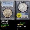 Image 1 : PCGS 1923-d Peace Dollar $1 Graded Select Unc By PCGS
