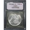 Image 2 : 1890-s Morgan Dollar $1 Graded Choice Unc By USCG