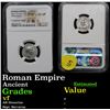 Image 1 : NGC Roman Empire Sept. Serverus AR Denarius Roman Denarius Graded vf By NGC
