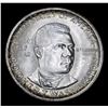 Image 2 : 1946-p BTW Old Commem Half Dollar 50c Grades Choice Unc