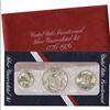 Image 1 : 1776-1976 Bicentennial Silver Uncirculated set, the "Red Pack" Silver Mint Set