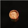Image 2 : Uncirculated Lincoln Wheat cents 1c orig shotgun roll, 1955-s one end, Red Wheat other end