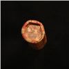 Image 3 : Uncirculated Lincoln Wheat cents 1c orig shotgun roll, 1955-s one end, Red Wheat other end