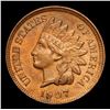 Image 2 : 1907 Indian Cent 1c Grades Choice Unc RB