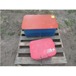 Pair of parts washer cabinets