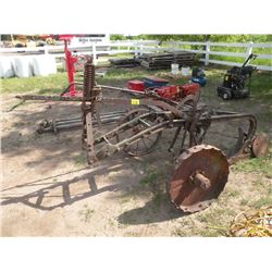 Antique plow/lawn ornament