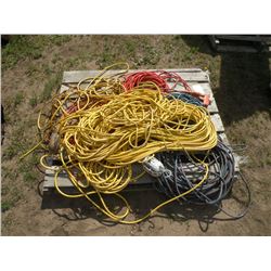 Pallet of electrical cords