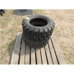Pair of 10-16.5 skidloader tires -USED