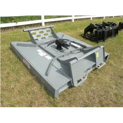 72" brush mower for skidloader -New