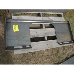 Heavy duty Weldable tool plate for skidloader -New