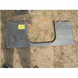 Heavy duty Weldable tool plate for skidloader -New