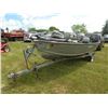 Image 2 : 1989 Grumman 16ft bass boat w/1989 trailer SN#-GBMW0735G889