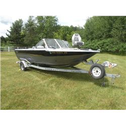 2003 JetCraft 1975 Yukon w/2002 EZ Loader trailer SN#-QBSY2531G203