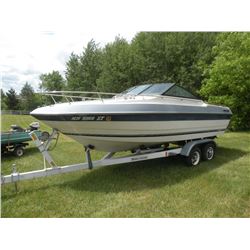 1985 Century 20ft cuddy cabin w/1985 trailer SN#-CEBKK068K485