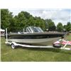 Image 1 : 1998 Northwoods 19ft boat w/1999 Northwood trailer SN#-PLX23957J798