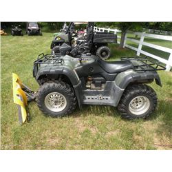 2001 Honda TRX 500 Rubicon w/plow SN#-478TE260X14002360