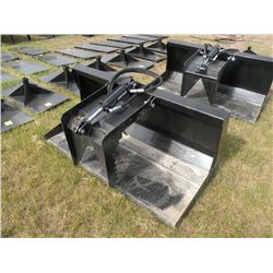 60" single cylinder grapple bucket -New