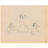 Image 1 : Mickey Mouse, Donald Duck, and Goofy production drawing from Mickey's Service Station